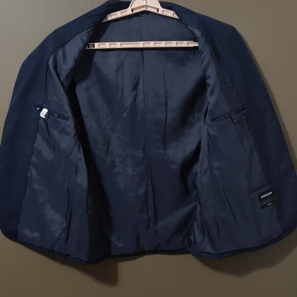 Bonobos Navy Blue Standard Fit Wool Blazer 42S - Picture 4 of 7